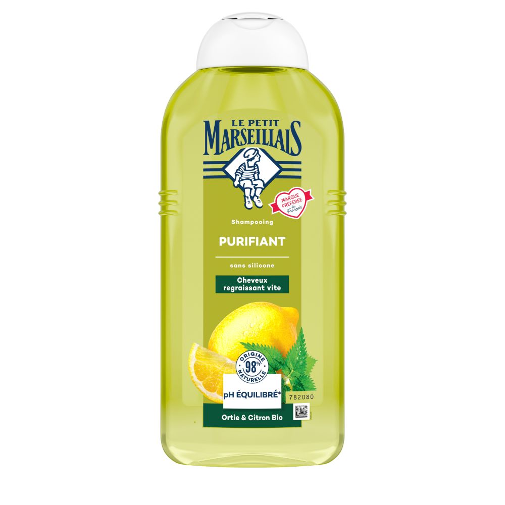 Shampoing Purifiant Ortie & Citron Bio