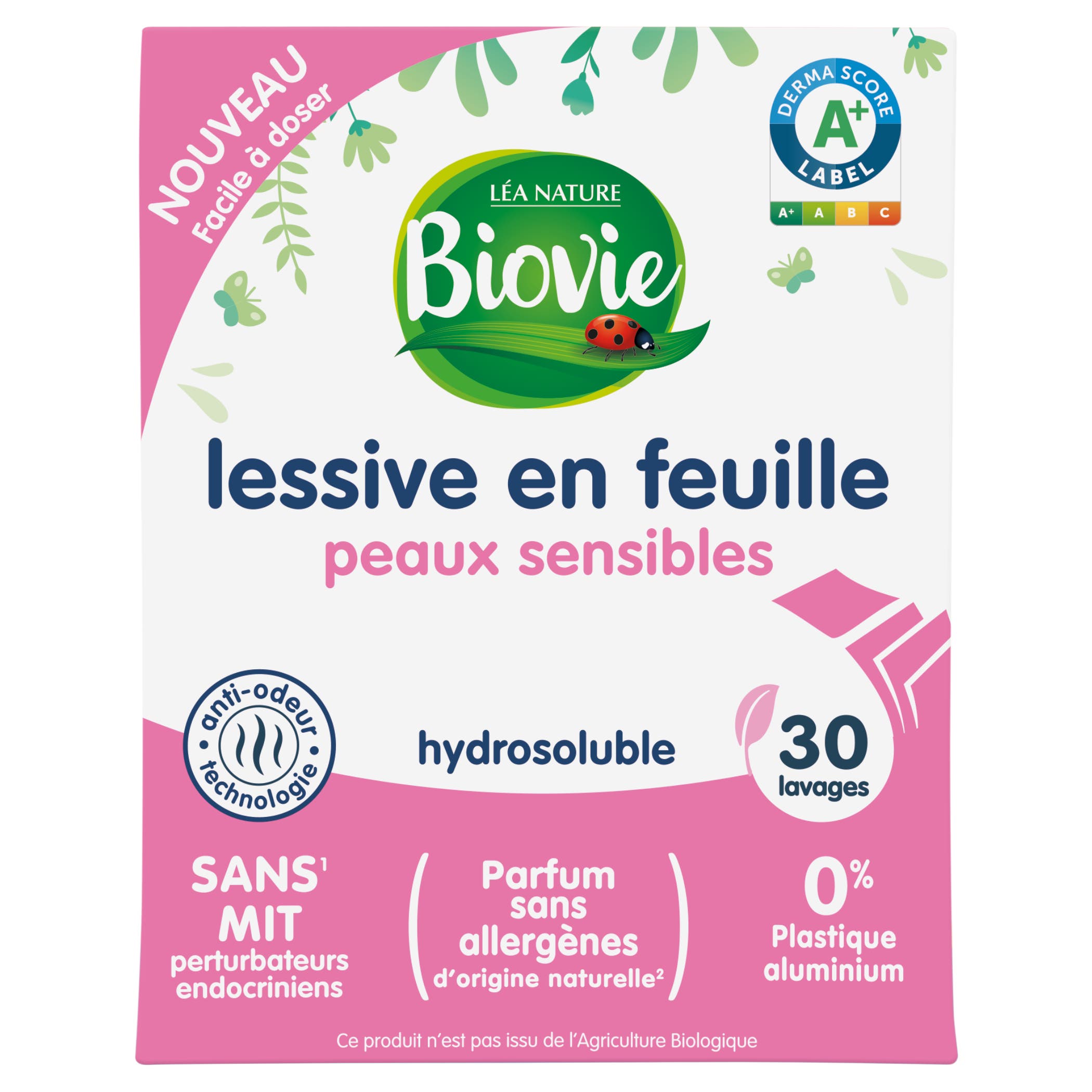 Lessive en Poudre Peaux Sensibles Biovie