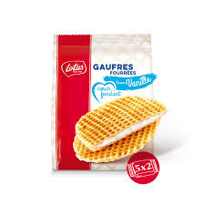 Gaufres Cœur Fondant Vanille