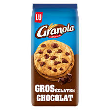 Cookies gros éclats de chocolat Granola