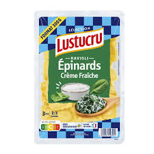 Ravioli Épinards Crème Fraiche