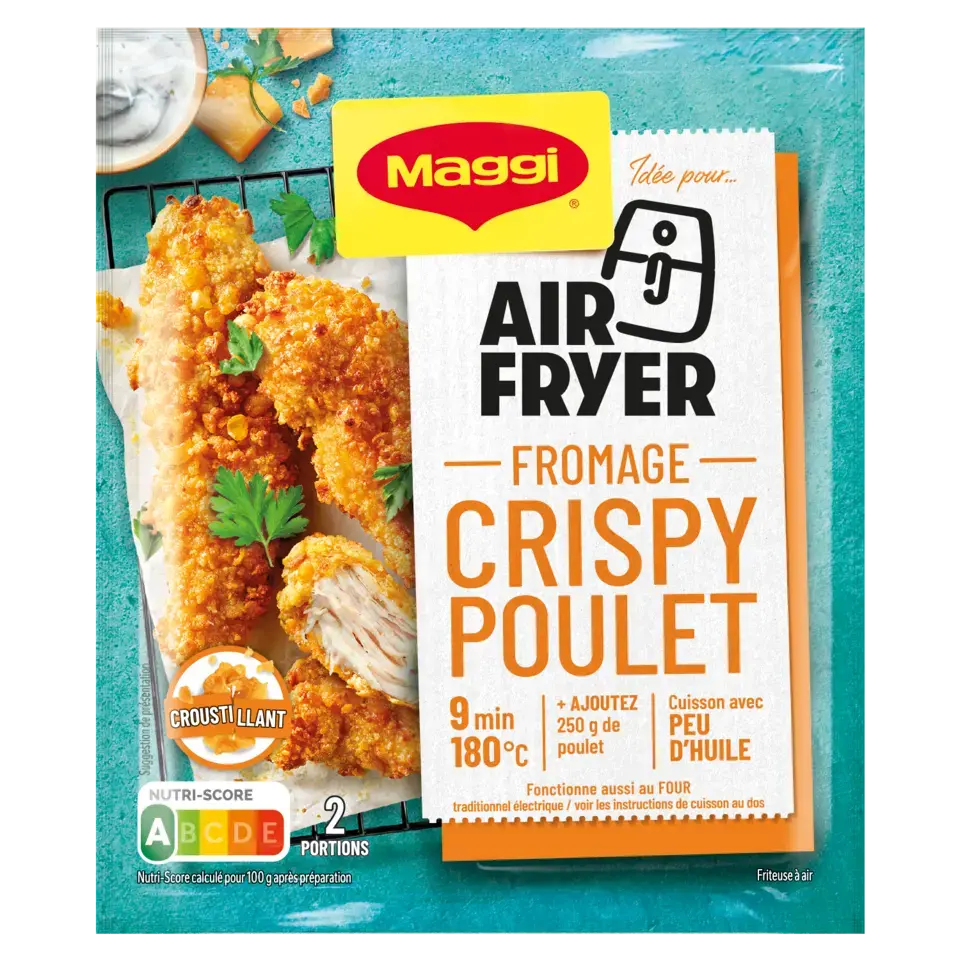 Air Fryer Crispy Poulet Fromage