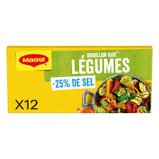 Bouillon de Légumes Réduit en Sel