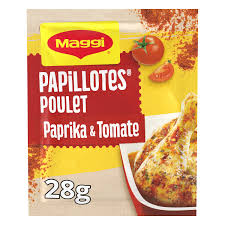 Papillotes pour Poulet Paprika & Tomate