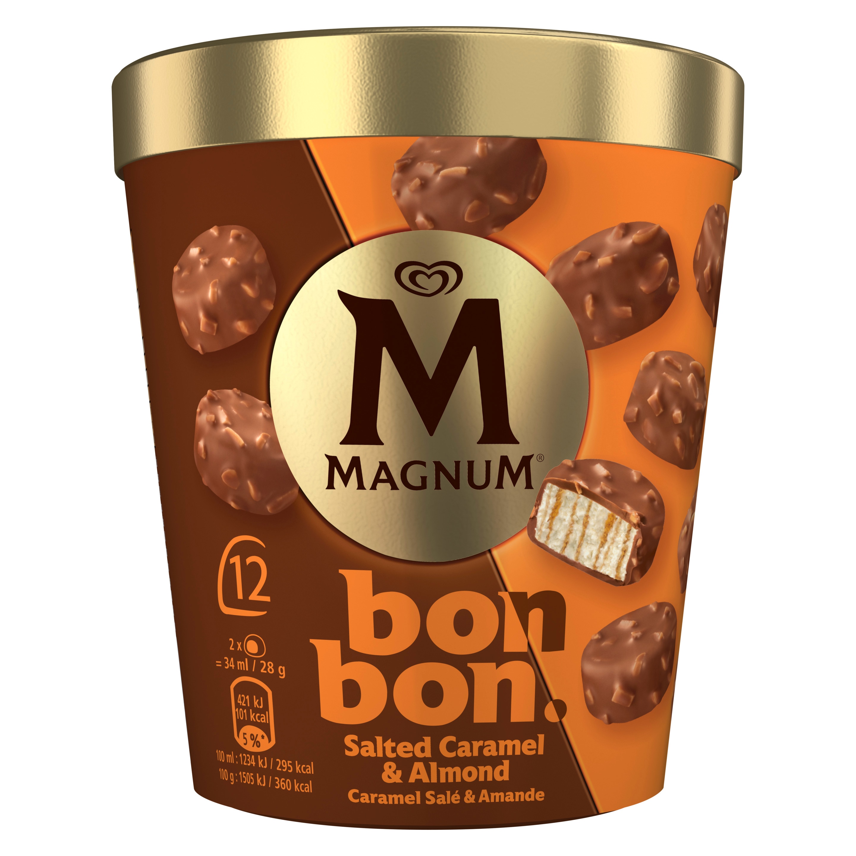 Bouchées Caramel Salé Amandes
