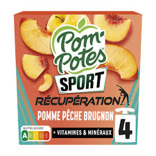 Gourde Sport Récupération Pomme Pêche