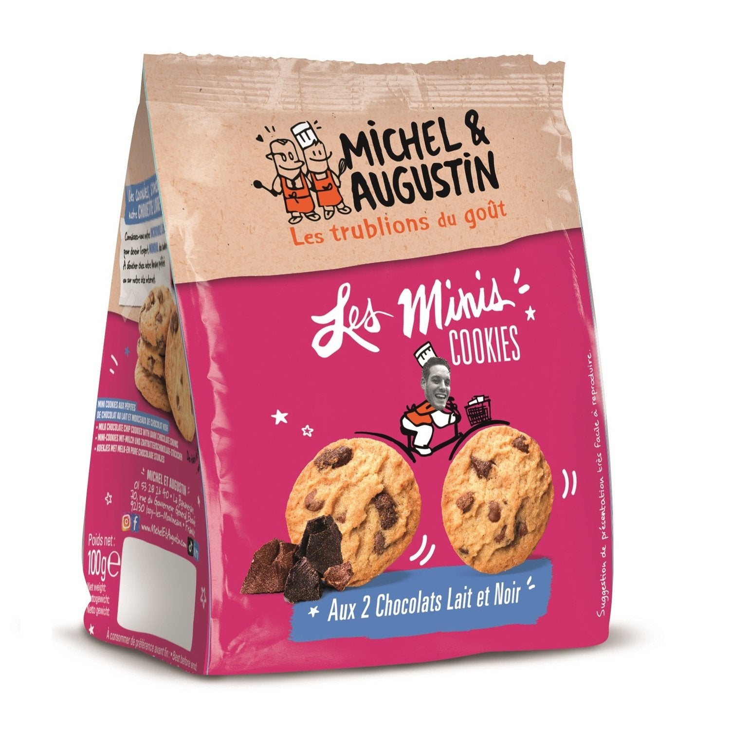 Mini Cookies 2 Chocolats