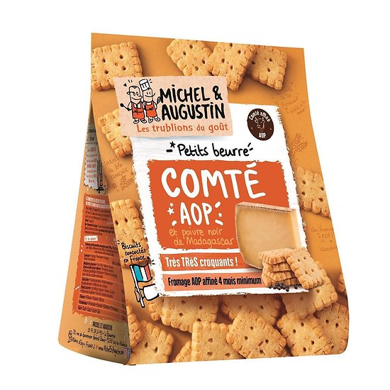 Sablés Comté et Poivre Noir