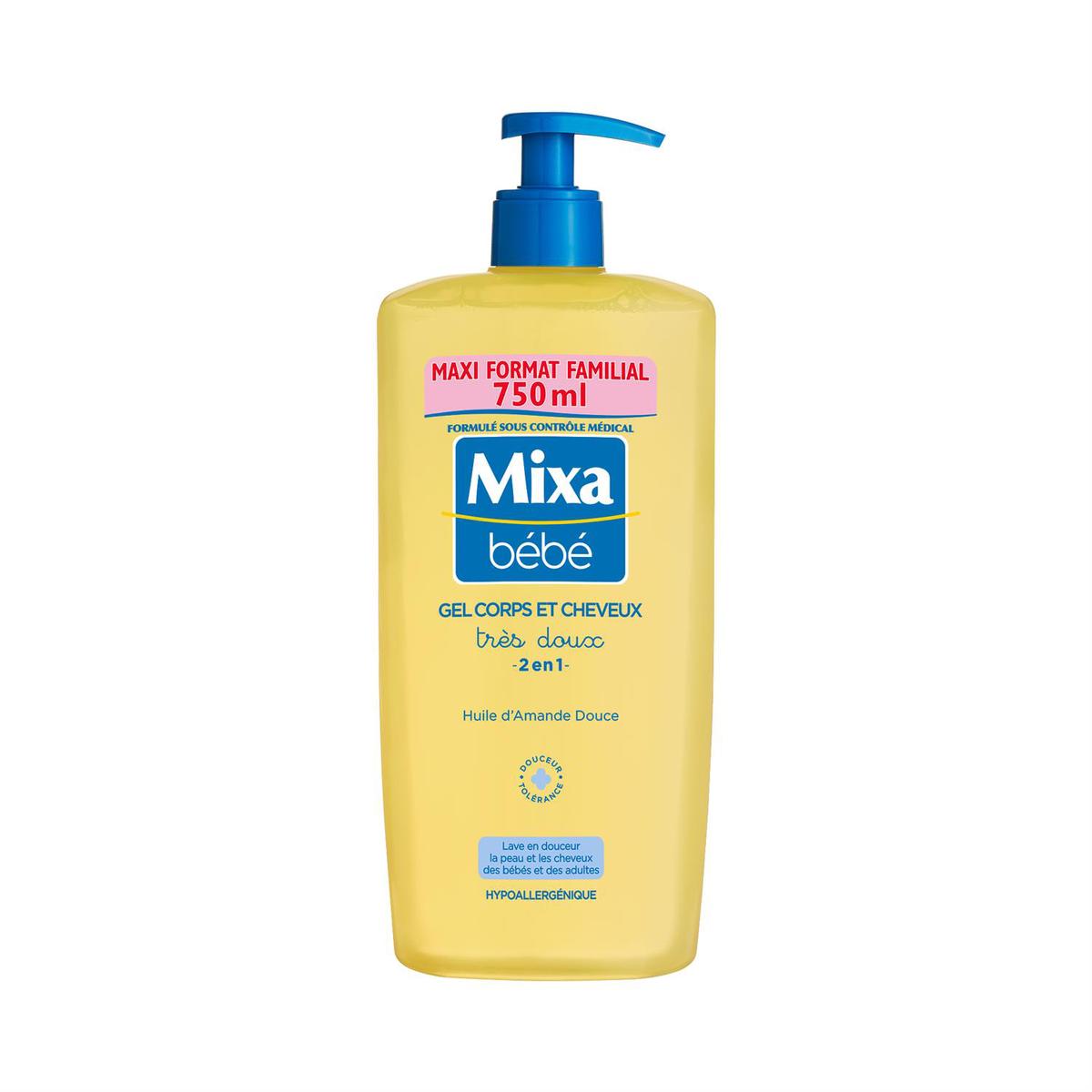 Gel Douche Bébé 2-en-1 Corps & Cheveux