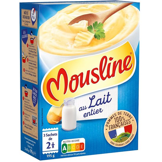 Purée au Lait Entier