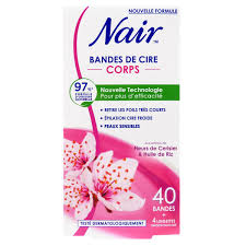 Bandes Cire Corps Fleur de Cerisier