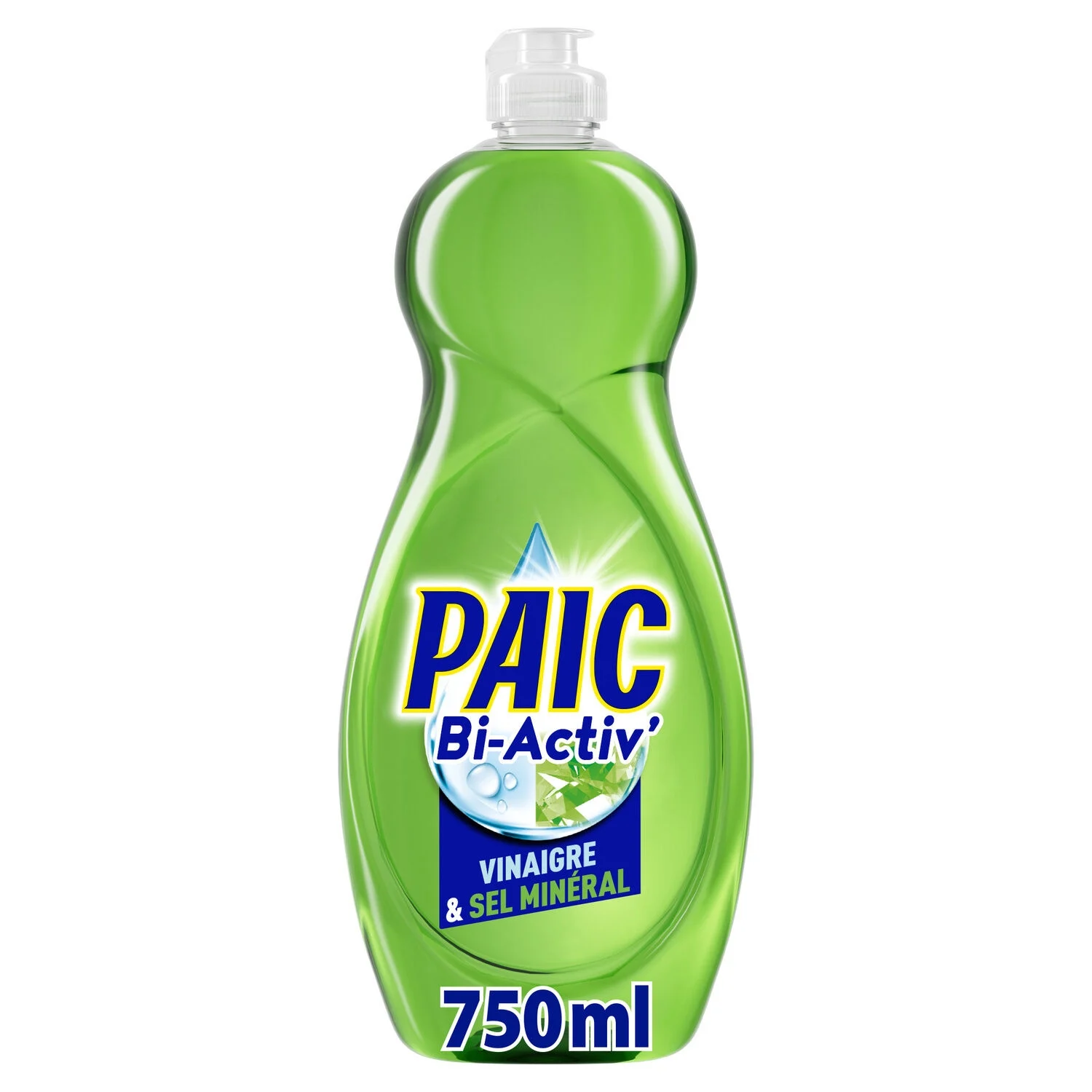 Liquide Vaisselle Bi-Activ Vinaigre Sel Minéral