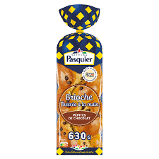 Brioche Tressée Pépites Chocolat