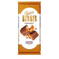 Tablette Chocolat Lait au Caramel Coulant