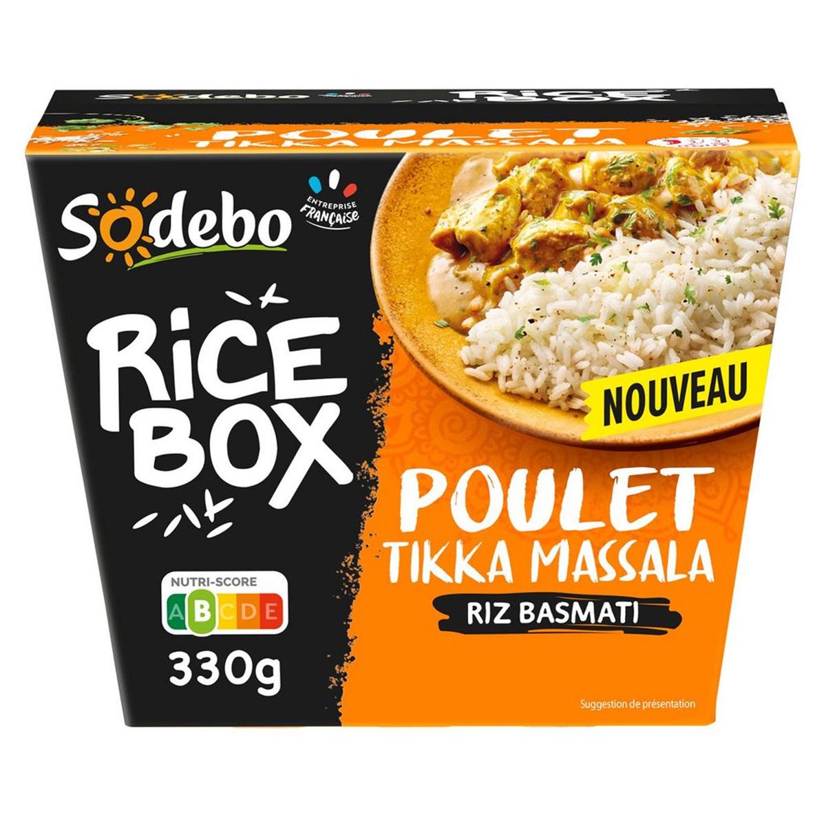 Box Riz Poulet Tikka Massala