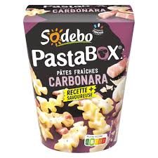 Pasta Box Radiatori Carbonara
