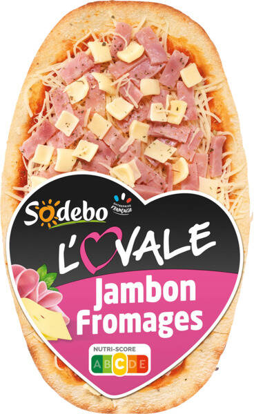Pizza L'Ovale Jambon Fromage