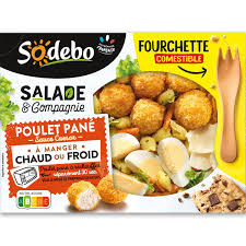 Salade Poulet Pané Caesar