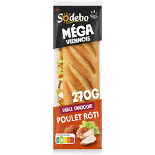 Sandwich Baguette Poulet Œuf