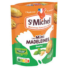 Mini Madeleines Pesto