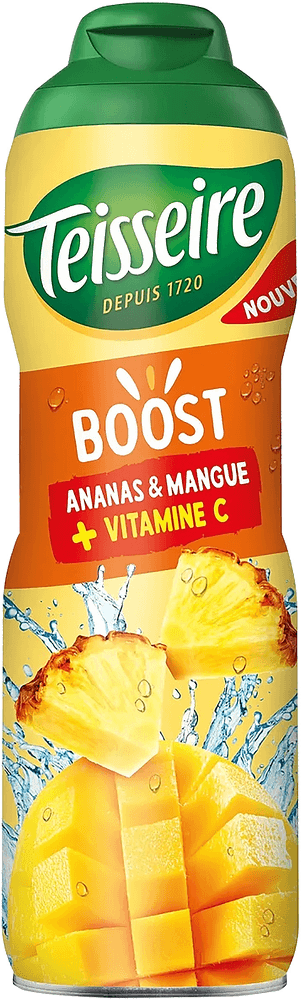 Sirop Boost Ananas Mangue