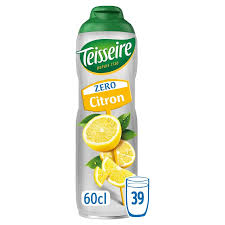 Sirop Citron Zéro Sucres