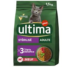 Croquettes Chat Stérilise Bœuf