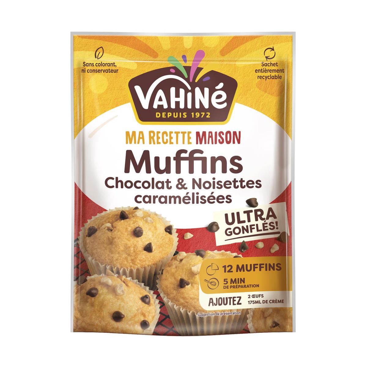 Préparation Muffins Pépites de Chocolat