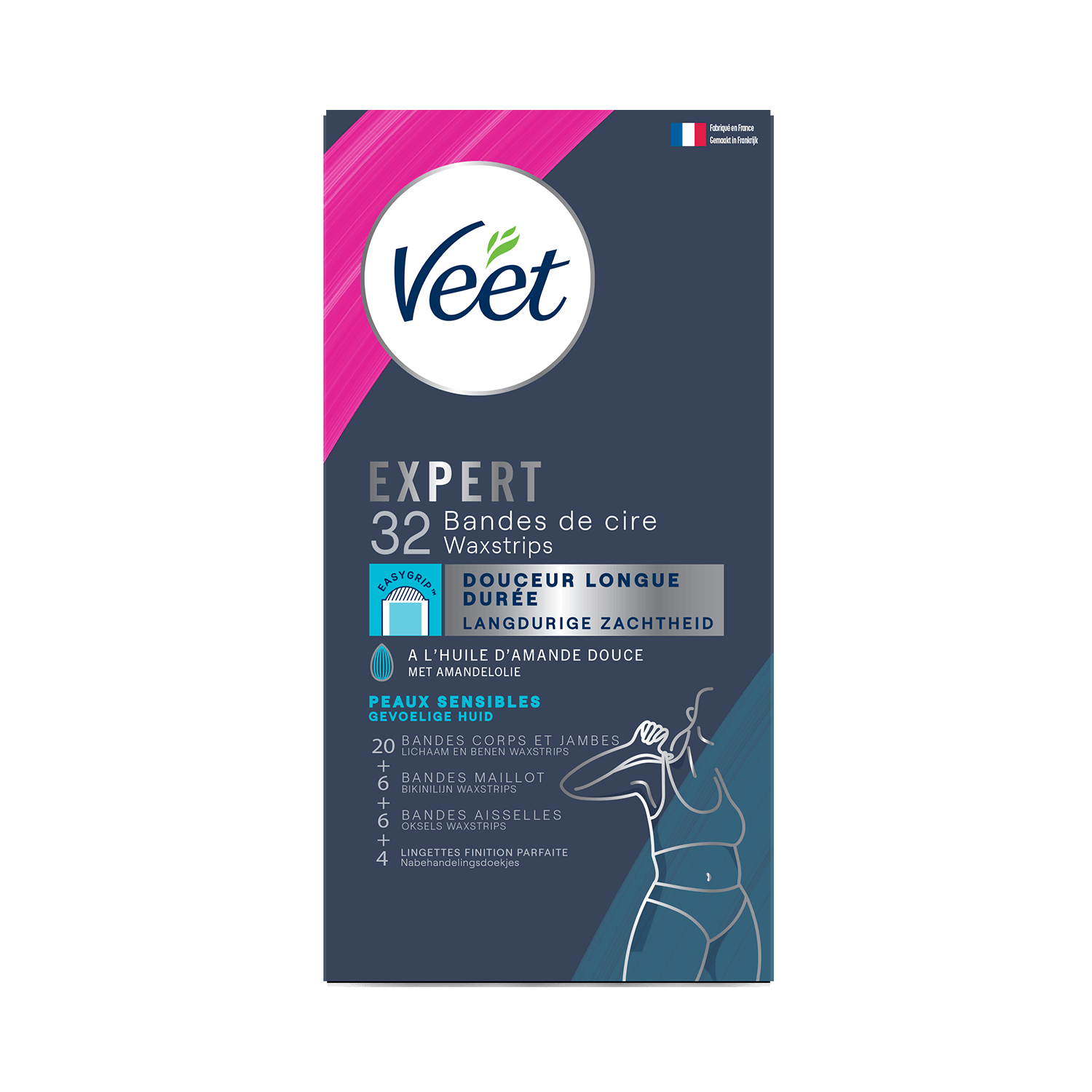 Bandes de Cire Froide Expert Corps