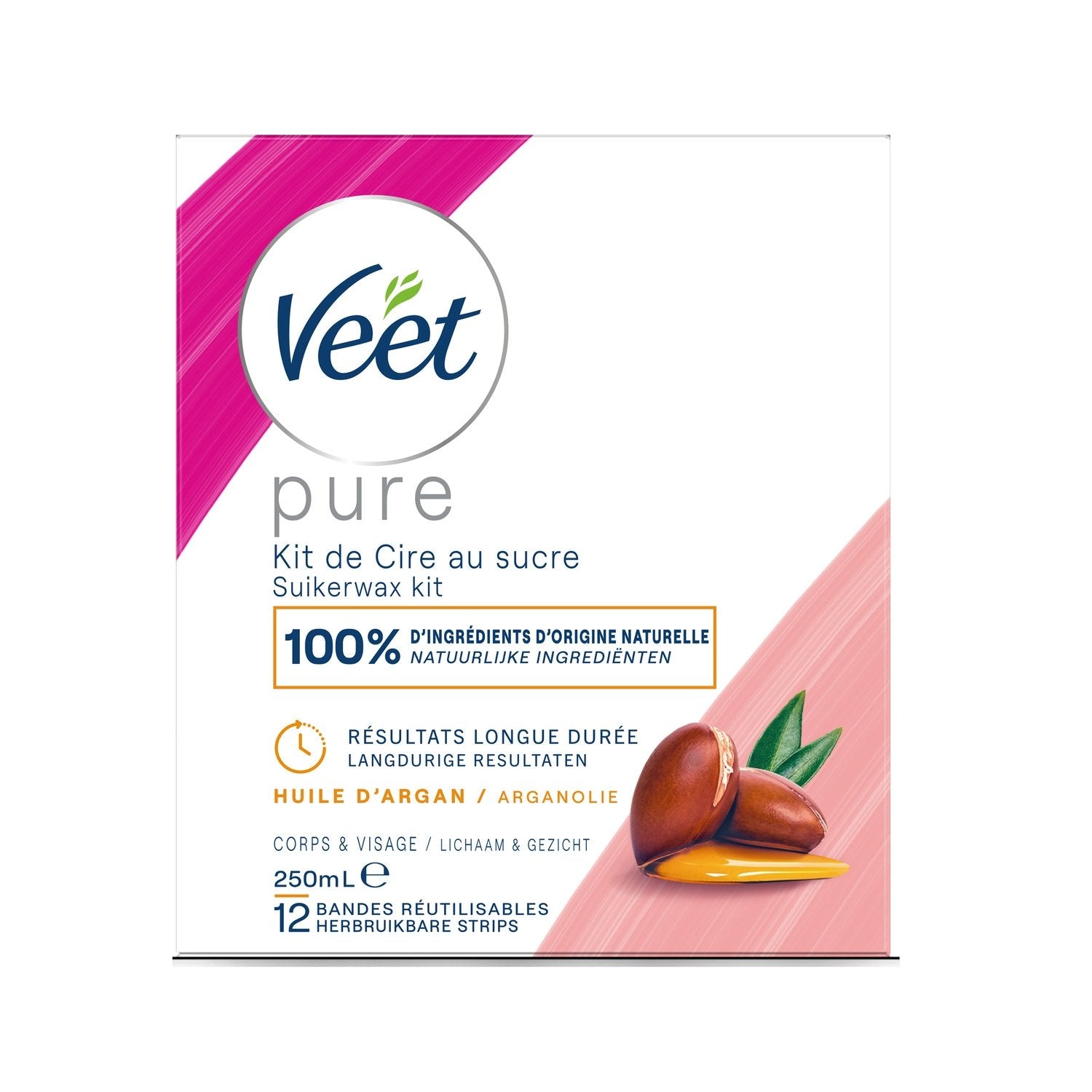 Cire Chaude à l'Huile d'Argan