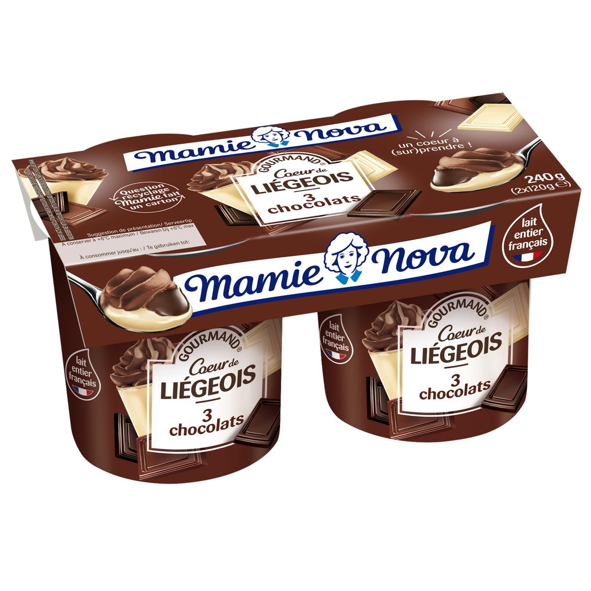 Liégeois 3 Chocolats