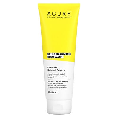 Ultra Hydrating, Body Wash, Argan Oil & Pumpkin Seed Oil