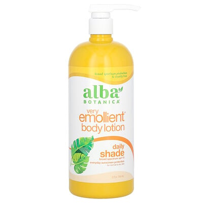 Very Emollient Body Lotion, Daily Shade, Spf 15