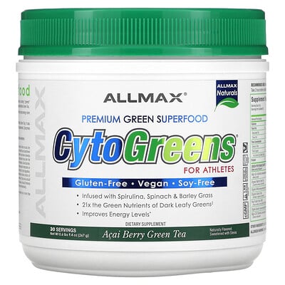 Cytogreens® For Athletes, Acai Berry Green Tea