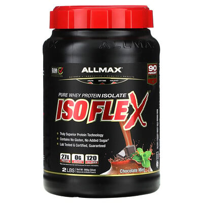 Isoflex®, Pure Whey Protein Isolate, Chocolate Mint