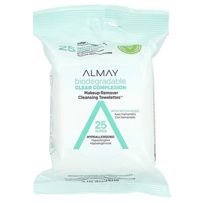 Makeup Remover Cleansing Towelettes, With Witch Hazel