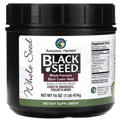 Black Seed, Whole Premium Black Cumin Seed