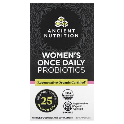 Women's Once Daily Probiotics, 25 Billion