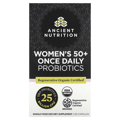 Women's 50+ Once Daily Probiotics, 25 Billion