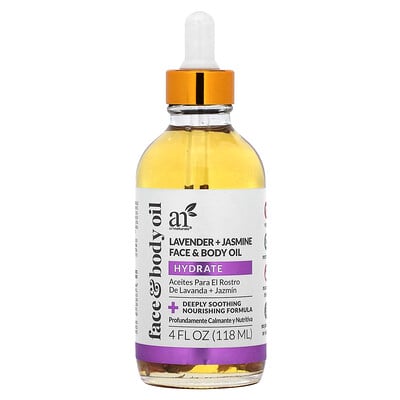 Face & Body Oil, Lavender + Jasmine