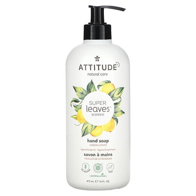 Super Leaves Science, Hand Soap, Lemon Leaves