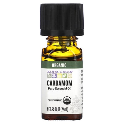 Pure Essential Oil, Organic Cardamom