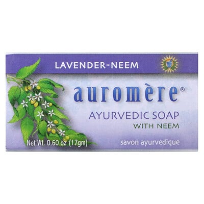 Ayurvedic Bar Soap With Neem, Lavender-neem