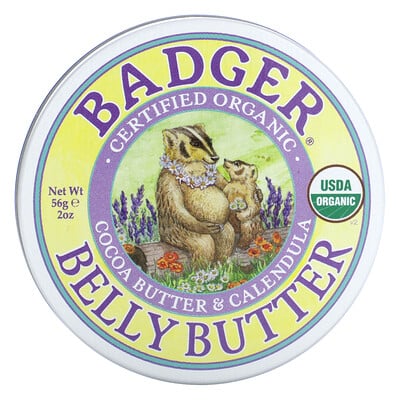 Organic Belly Butter, Cocoa Butter & Calendula