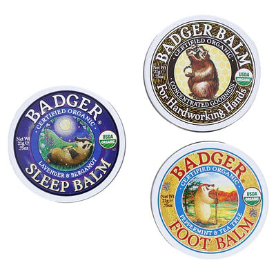 Restore, Recover & Rest Balm Trio
