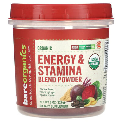 Organic Energy & Stamina Blend Powder