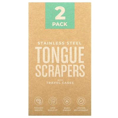 Stainless Steel Tongue Scrapers