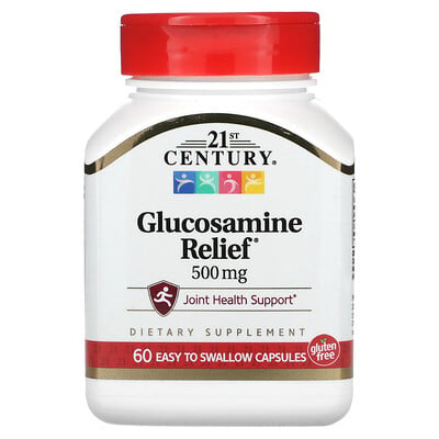 Glucosamine Relief, 500 Mg, 60 Easy To Swallow Capsules