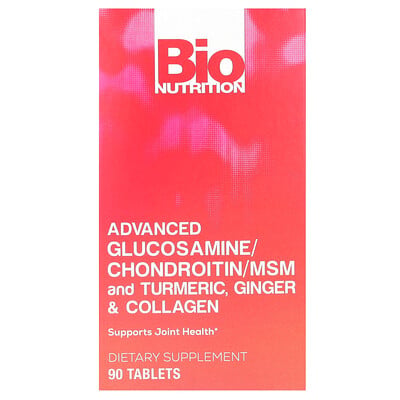 Advanced Glucosamine/chondroitin/msm And Turmeric, Ginger & Collagen