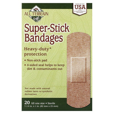Super-stick Bandages, 20 Bandages